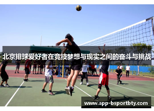 北京排球爱好者在竞技梦想与现实之间的奋斗与挑战