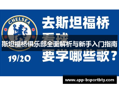 斯坦福桥俱乐部全面解析与新手入门指南